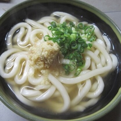 生姜たっぷりのあんかけうどん
本日のお昼にいただきました。
温まりました。